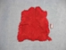 Dyed Angora Goatskin: #1: Extra Large: Red: Assorted - 66-A1XL-RD-AS