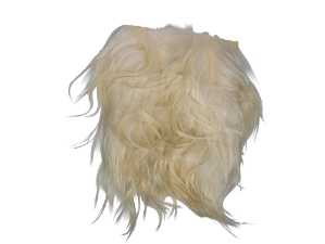 Kidassia Goat Project Piece: Natural White: 12" by 12" 
