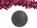 2-Cut 10/0 Czech Glass Beads Red Aurora Borealis (500 g bag) - 66035382 (Y1R)