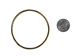 Copper or Brass Bangle: Thin Malachite - 680-281 (C4B)
