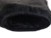 Rabbit Fur Massage Mitt: No Thumb: Lined: Black Dyed - 696-9NTULBD-S (Y1LRR)