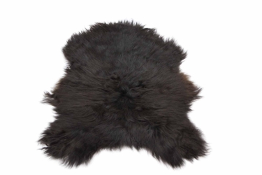 Icelandic Sheepskin: Blacky Brown: 90-100cm or 36" to 40" 