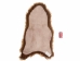 Dyed Icelandic Sheepskin: Brown & Blond: 100-110cm or 40" to 44" - 7-10TT-AS (Y1LRP)
