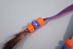 Navajo Dreamcatcher with Glass Beads: 3" - 70-3G (Y1M)