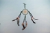 Navajo Dreamcatcher with Glass Beads: 4" - 70-4G (Y1M)