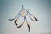 Navajo Dreamcatcher with Glass Beads: 5" - 70-5G (Y1MC12)