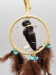 Navajo Fancy Dreamcatcher with Plastic Beads: 3" - 70-F3P (Y2JC04)