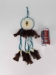 Navajo Fancy Dreamcatcher with Glass Beads: 4" - 70-F4G (Y1KC02)