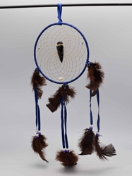 Navajo Fancy Dreamcatcher with Plastic Beads: 6" 