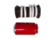 Double Drawn Horse Mane Hair: Black: 4" to 5" (lb) - 702-BKMD4 (Y1KRB)