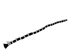 Double Drawn Horse Tail Hair: Black: 41" (lb) - 702-BKTD41 (Y1K)