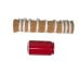 Double Drawn Horse Tail Hair: Blond: 10" to 12" (lb) - 702-BLTD10 (Y1KRE)