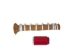Double Drawn Horse Tail Hair: Blond: 13" to 15" (lb) - 702-BLTD13 (Y1KRE)