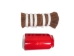 Double Drawn Horse Mane Hair: Brown: 4" to 5" (lb) - 702-BRMD4 (Y1K)
