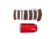 Double Drawn Horse Mane Hair: Brown: 6" to 8" (lb) - 702-BRMD6 (Y1KRB)