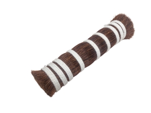 Double Drawn Horse Mane Hair: Brown: 9" to 12" (lb) 