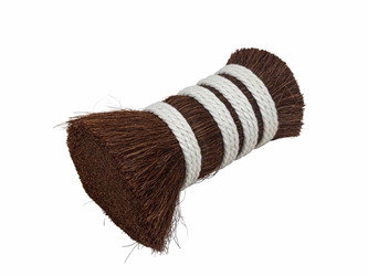 Double Drawn Horse Tail Hair: Brown: 4" to 5" (lb) 
