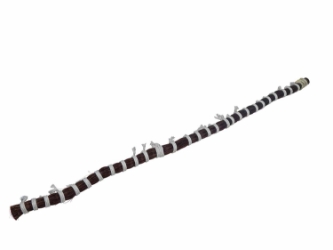 Double Drawn Horse Tail Hair: Brown: 41" (lb)  