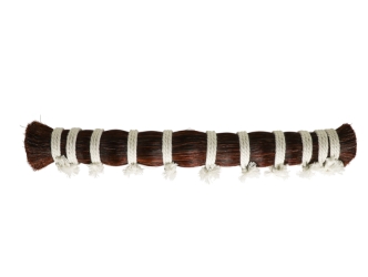 Double Drawn Horse Tail Hair: Dark Red: 13" to 15" (lb) 