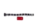 Double Drawn Horse Tail Hair: Dark Red: 22" to 25" (lb)  - 702-DRTD22 (Y1KRC)
