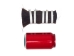 Double Drawn Horse Tail Hair: Dark Red: 4" to 5" (lb) - 702-DRTD4 (Y1K)