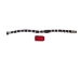 Double Drawn Horse Tail Hair: Dark Red: 41" (lb) - 702-DRTD41 (Y1KRG)