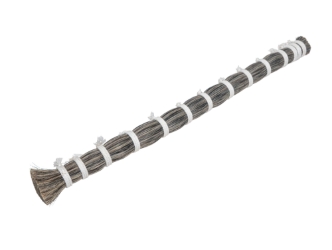 Double Drawn Horse Tail Hair: Gray: 22" to 25" (lb) 