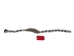 Double Drawn Horse Tail Hair: Gray: 41" (lb) - 702-GYTD41 (Y1KRG)