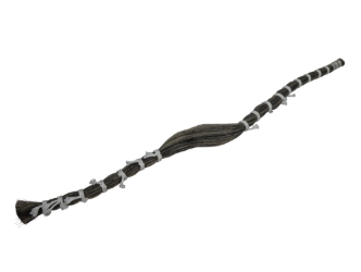 Double Drawn Horse Tail Hair: Gray: 41" (lb) 