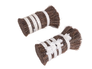 Double Drawn Horse Mane Hair: Mixed Natural Colors: 4" to 5" (lb) 