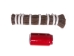 Double Drawn Horse Mane Hair: Mixed Natural Colors: 9" to 12" (lb) - 702-MXMD9 (Y1KRB)