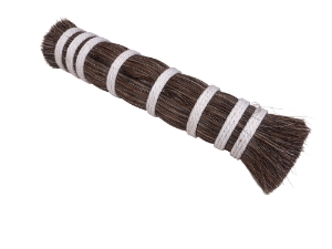 Double Drawn Horse Mane Hair: Mixed Natural Colors: 9" to 12" (lb) 