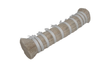 Double Drawn Horse Tail Hair: White: 10" to 12" (lb) 
