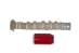 Double Drawn Horse Tail Hair: White: 13" to 15" (lb) - 702-WHTD13 (Y1KRC)