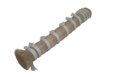 Double Drawn Horse Tail Hair: White: 13" to 15" (lb) 