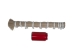 Double Drawn Horse Tail Hair: White: 16" to 17" (lb) - 702-WHTD16 (Y1KRE)