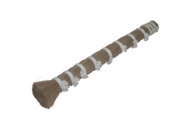 Double Drawn Horse Tail Hair: White: 18" to 19" (lb) 