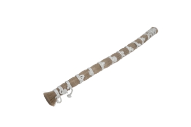Double Drawn Horse Tail Hair: White: 22" to 25" (lb) 