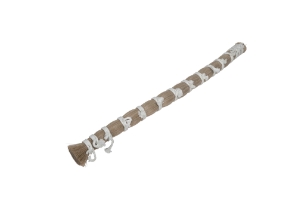 Double Drawn Horse Tail Hair: White: 22" to 25" (lb) 