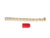 Double Drawn Horse Tail Hair: White: 22" to 25" (1.7 lbs) - 702-WHTD22-17
