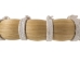 Double Drawn Horse Tail Hair: White: 22" to 25"  (1.8 lbs) - 702-WHTD22-18