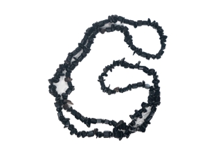 Stone Chip Strand: Blackstone 36" 