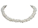 Stone Chip Necklace: White 18" - 71-HS110218 (8UQ)