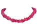 Stone Chip Necklace: Pink 16" - 71-HS110416 (Y1XC12)