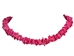 Stone Chip Necklace: Pink 16" - 71-HS110416 (8UQ)