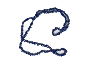 Stone Chip Strand: Lapis 36" 