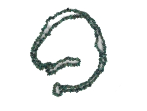 Stone Chip Strand: Malachite 36" 