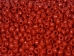 9mm Plastic Crow Beads: Red Opaque (1000/bag) - 71420578-03 (Y1R)