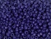 9mm Plastic Crow Beads: Blue Opaque (1000/bag) - 71420578-04 (Y1R)