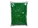9mm Plastic Crow Beads: Green Opaque (1000/bag) - 71420578-07 (10UF)